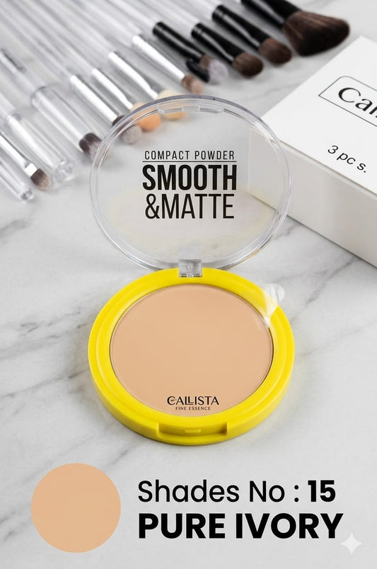 Callista Compact Powder 15 Pure ivory