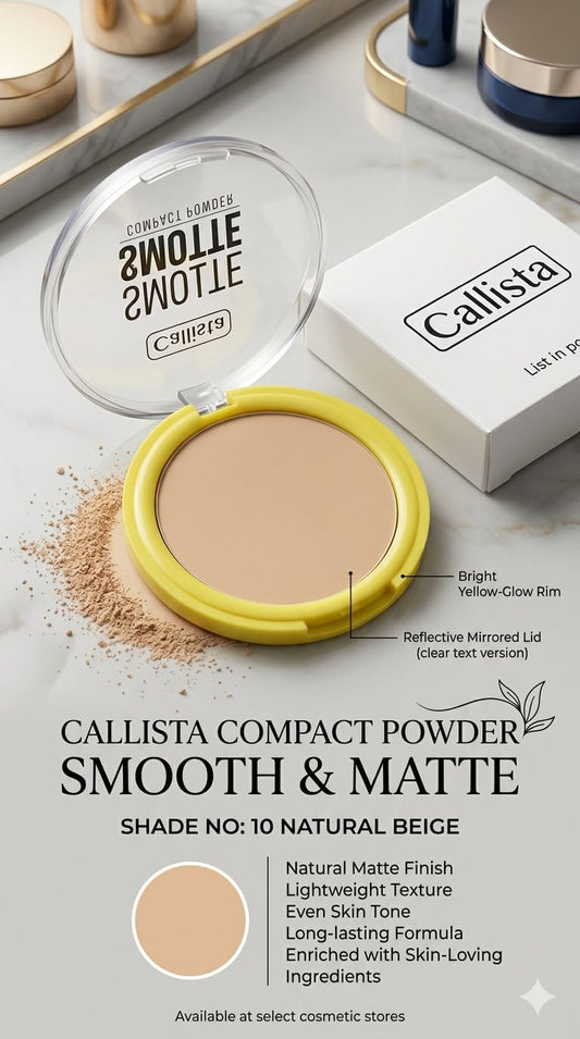 Callista Compact Powder 10 Natural Beige