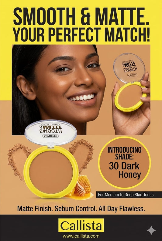 Callista Compact Powder 30 Dark Honey