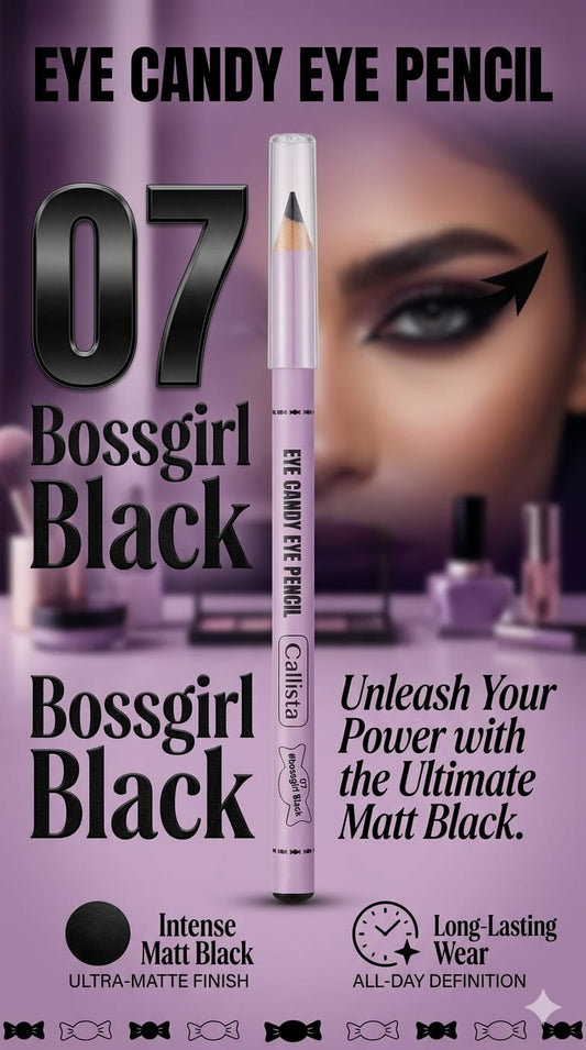 Callista Eyecandy Eye Pencil 07 Bossgirl Black