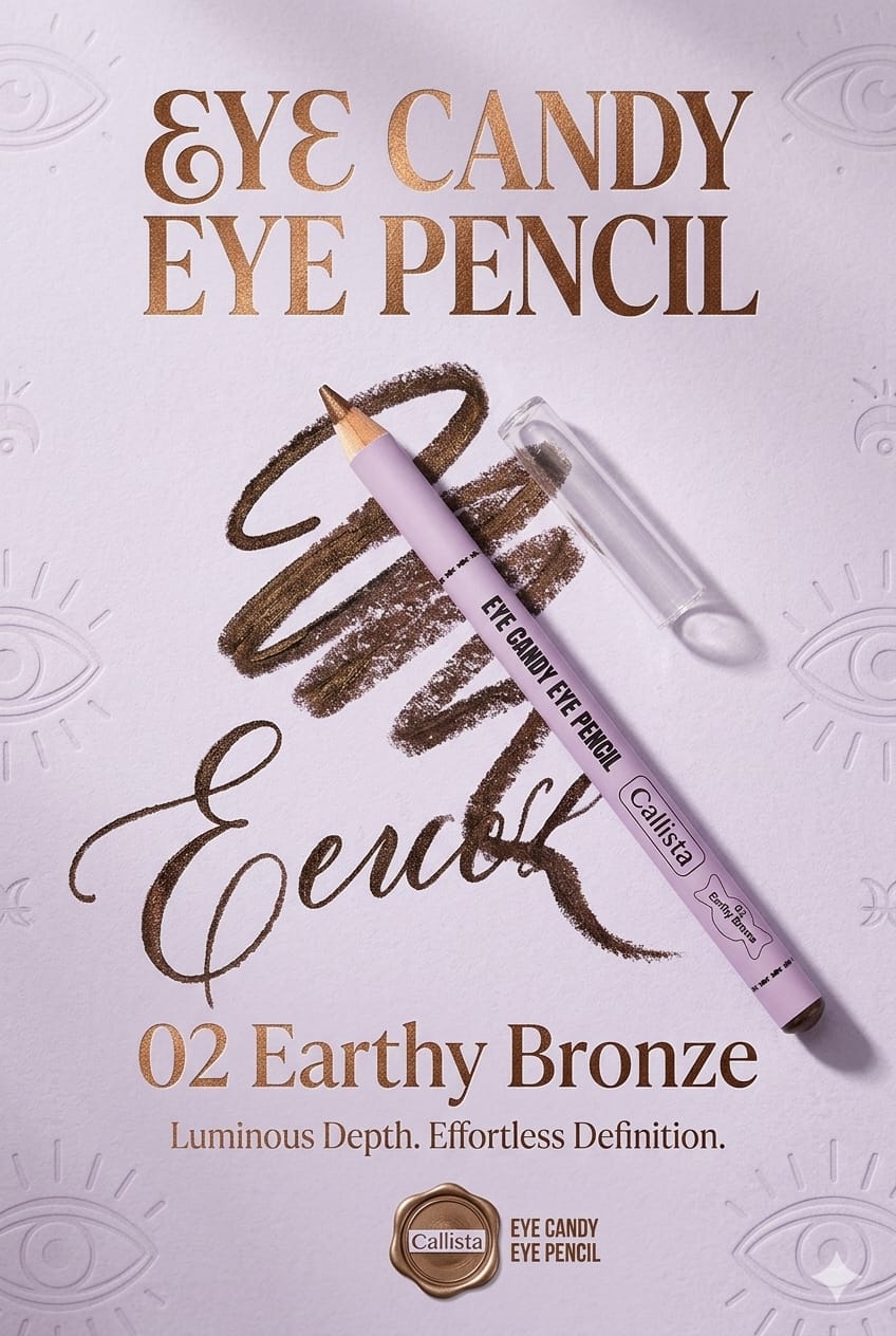 Callista Eyecandy Eye Pencil 02 Earthy Bronze