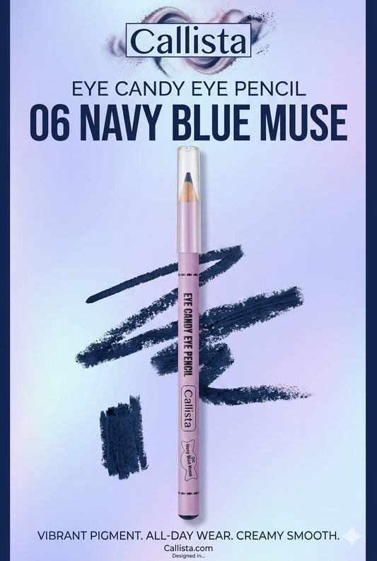 Callista Eyecandy Eye Pencil 06 Navy Blue Muse