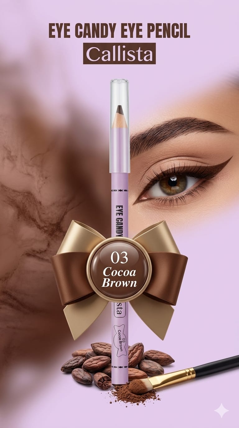 Callista Eyecandy Eye Pencil 03 Cocoa Brown