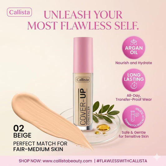 Callista Cover-up Concealer 02 Beige