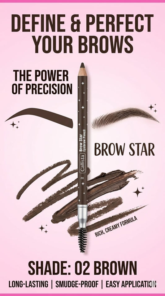 Callista Eyebrow Pencil 02 Brown