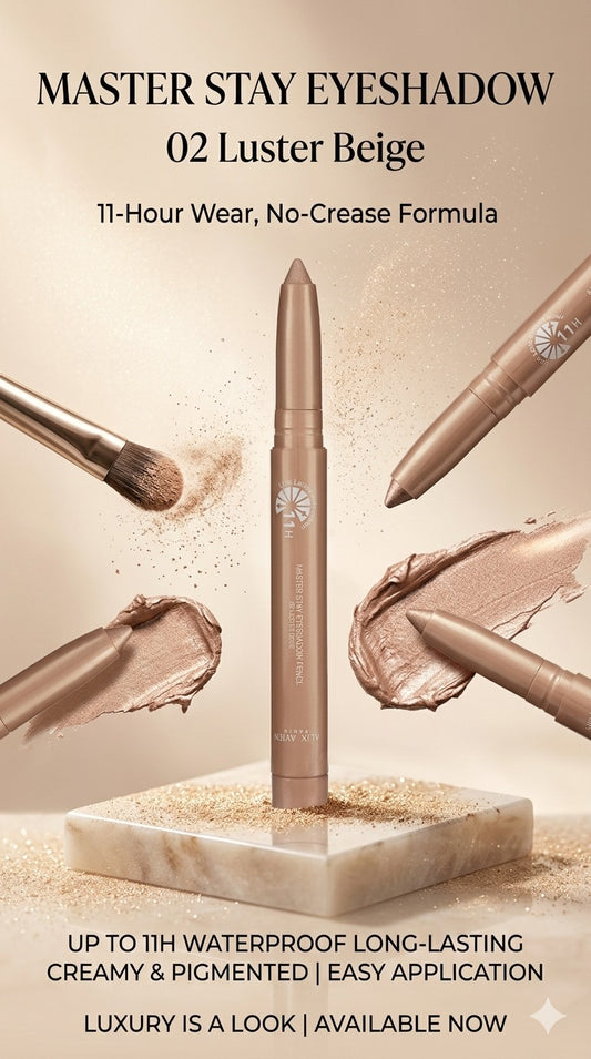 Master Stay Eyeshadow 02 Luster Beige
