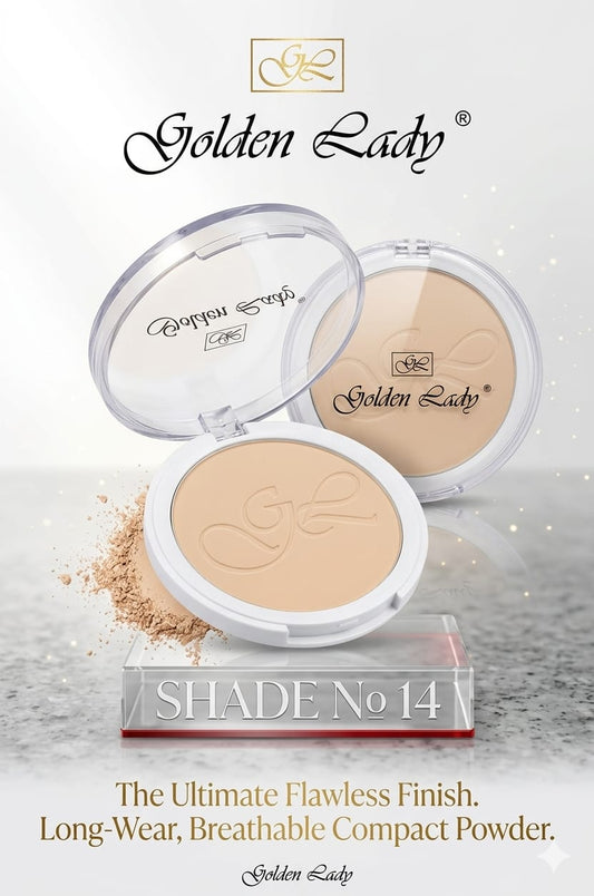 Golden Lady Compact Powder 14