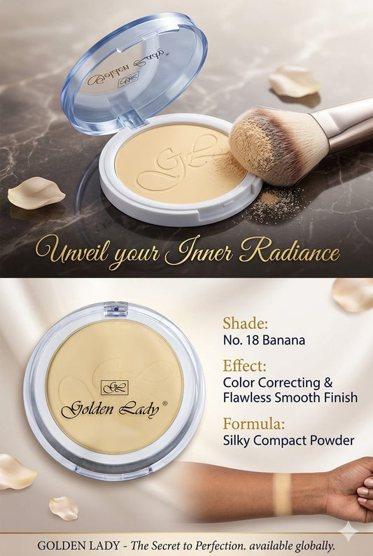 Golden Lady Compact Powder 18