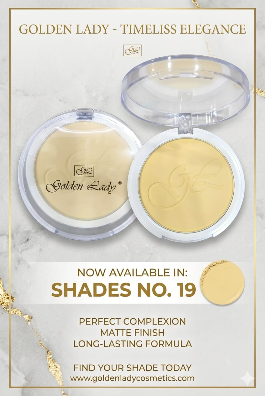 Golden Lady Compact Powder 19