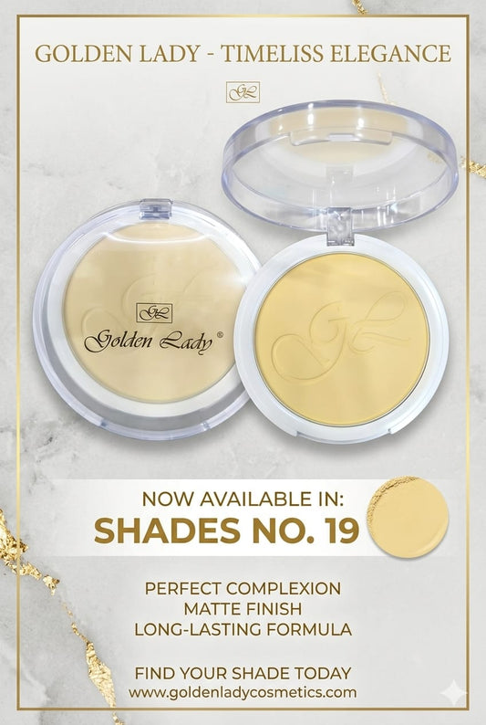 Golden Lady Compact Powder 19