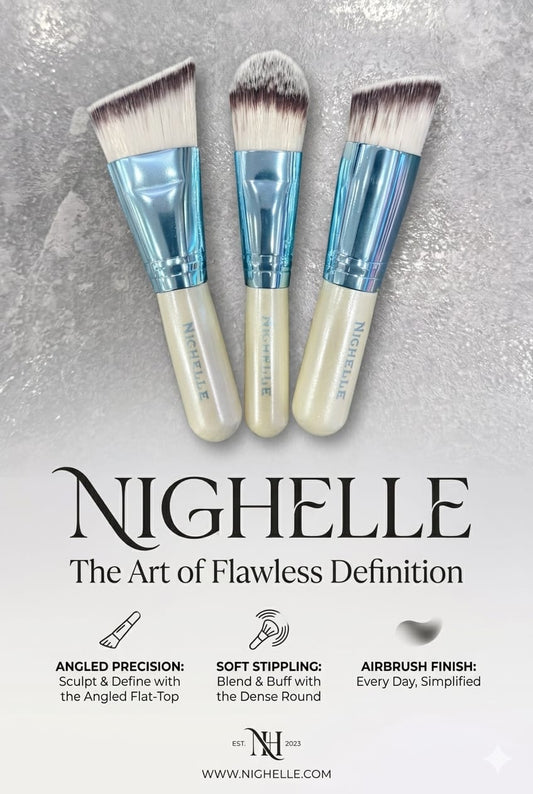 Nighelle 3pc Brush set