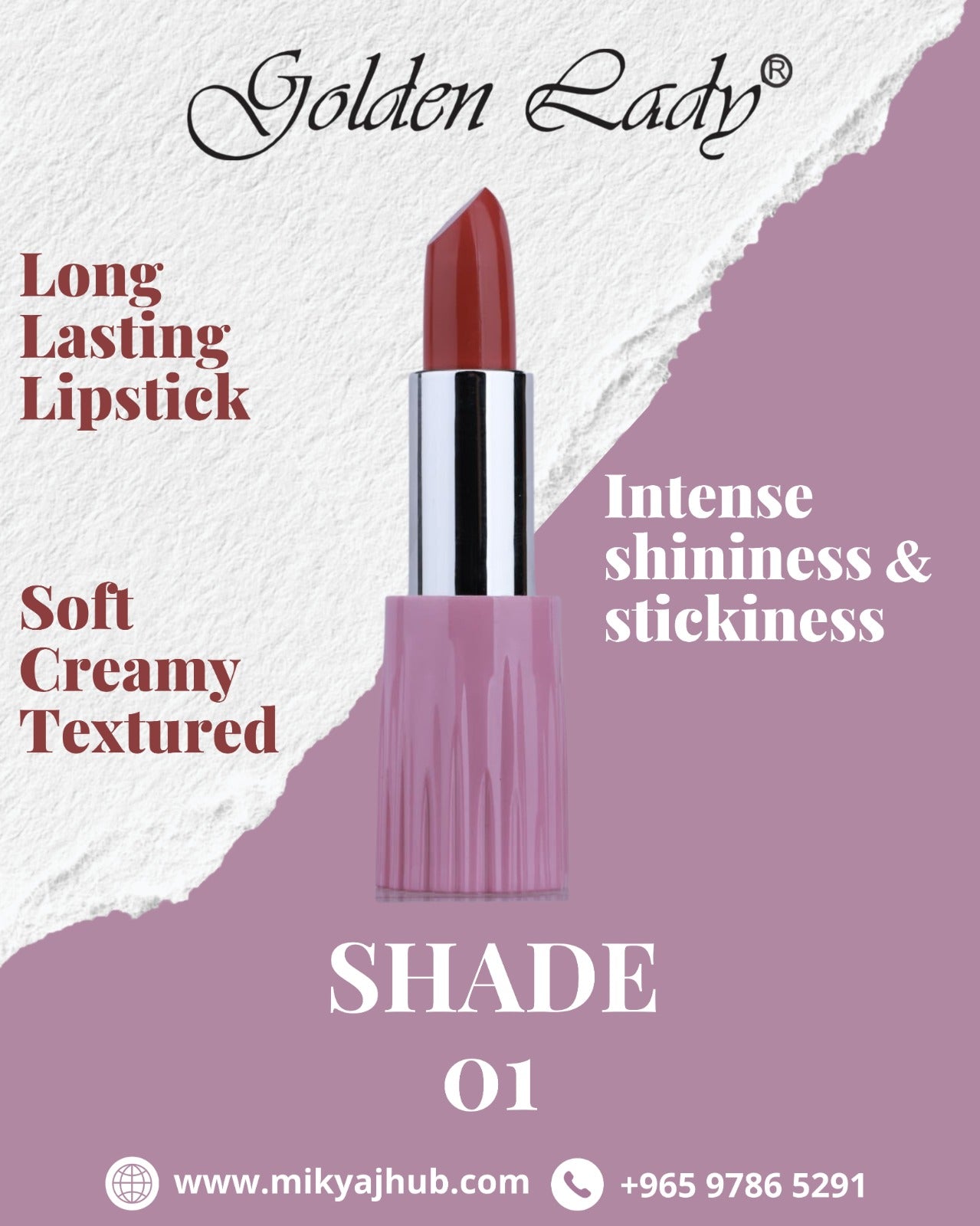 Long Lasting Lipstick 01