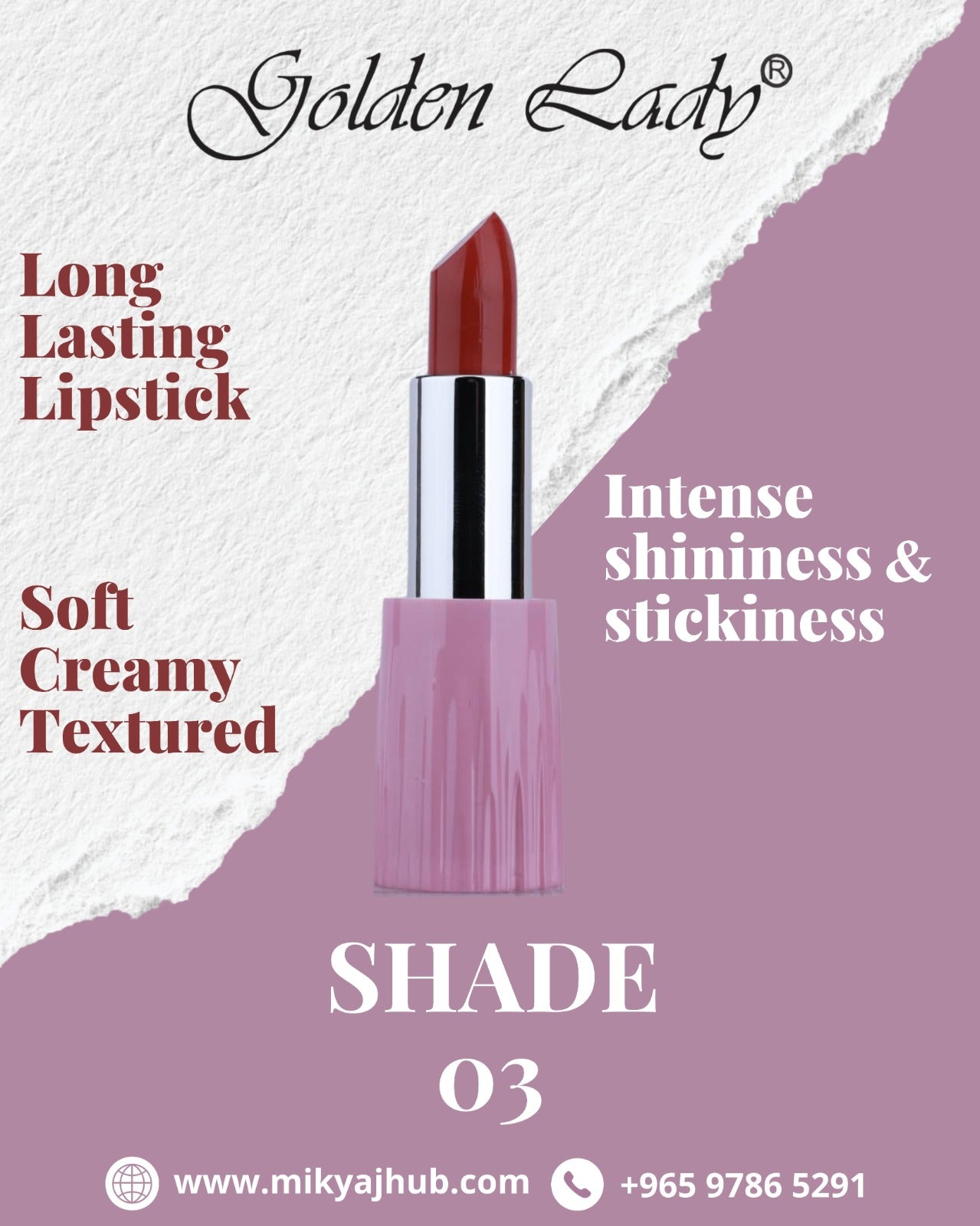 Long Lasting Lipstick 03