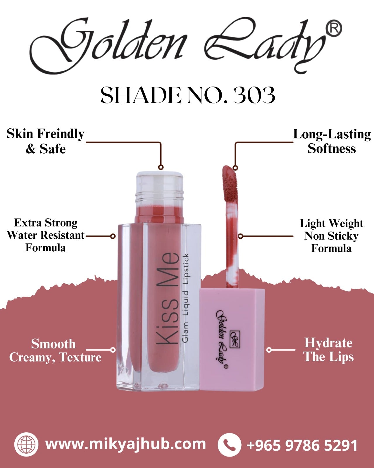 Matte Liquid Lipstick 303