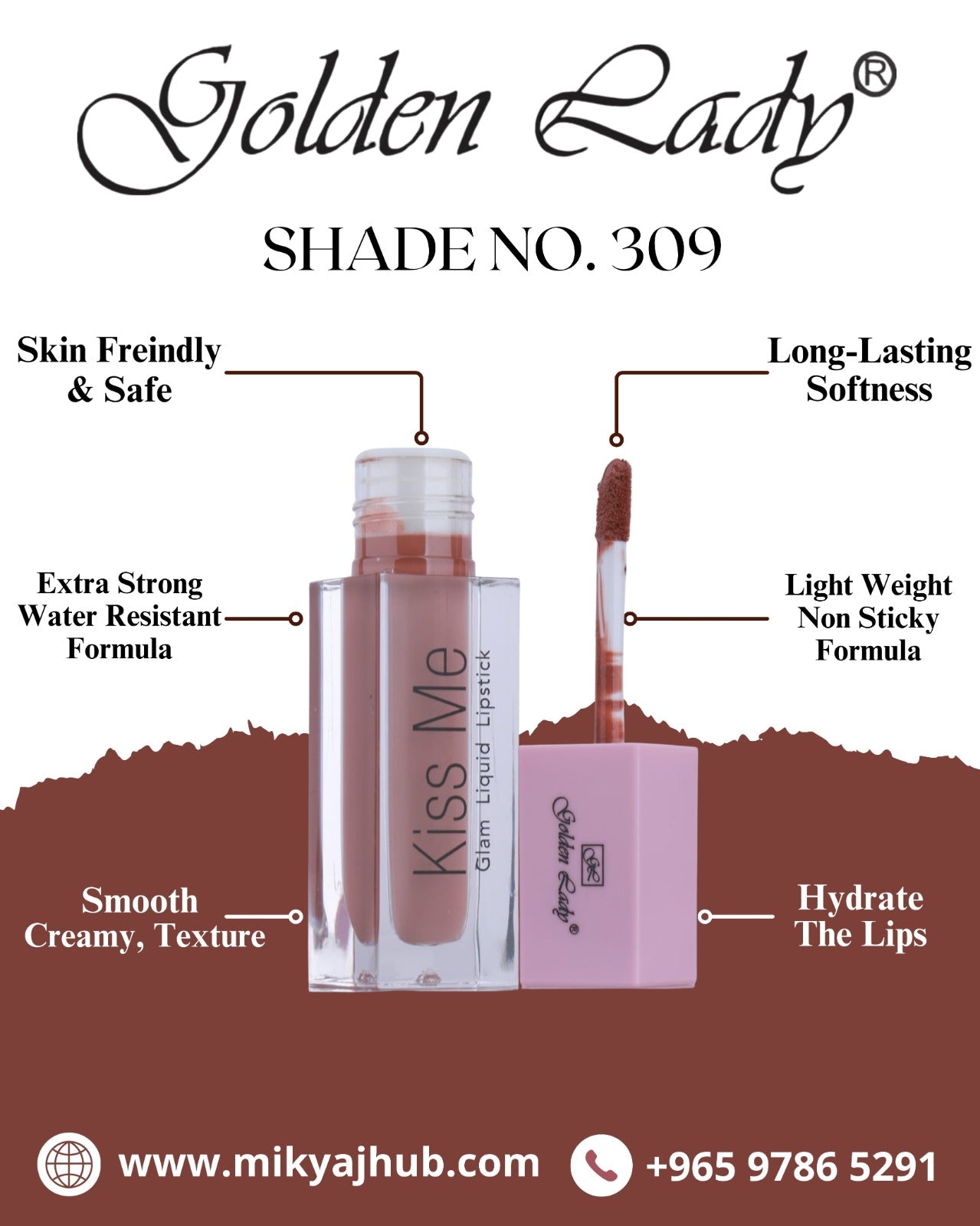 Matte Liquid Lipstick 309