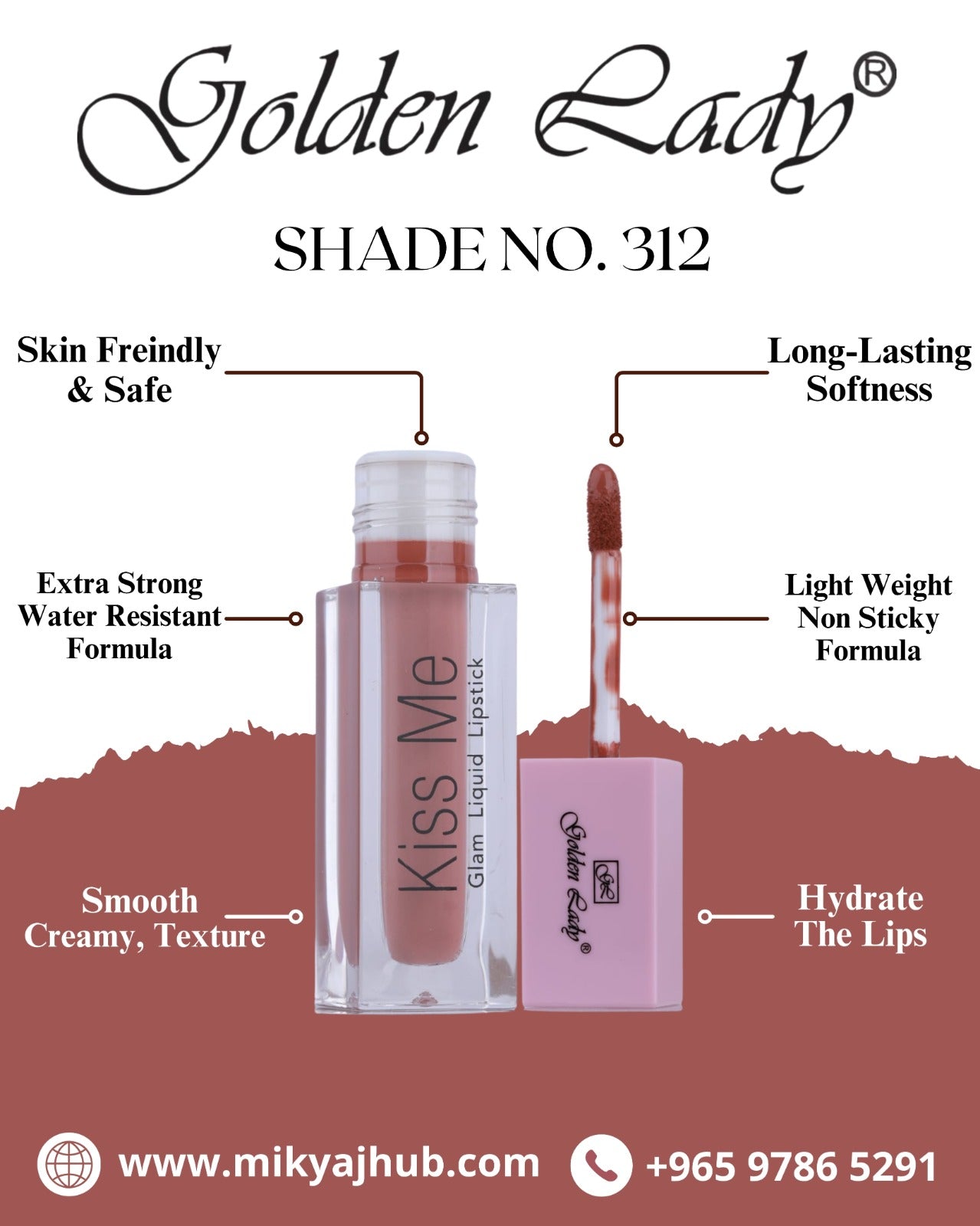 Matte Liquid Lipstick 312