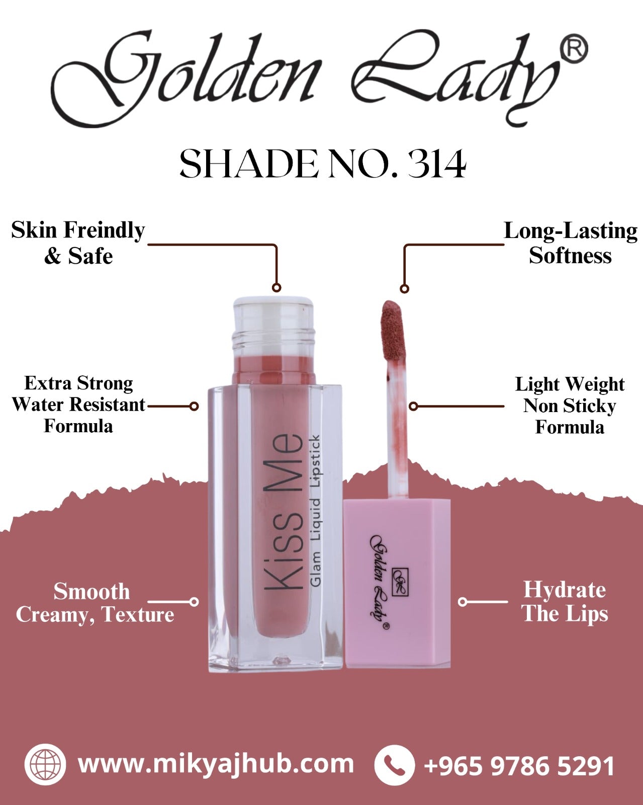 Matte Liquid Lipstick 314