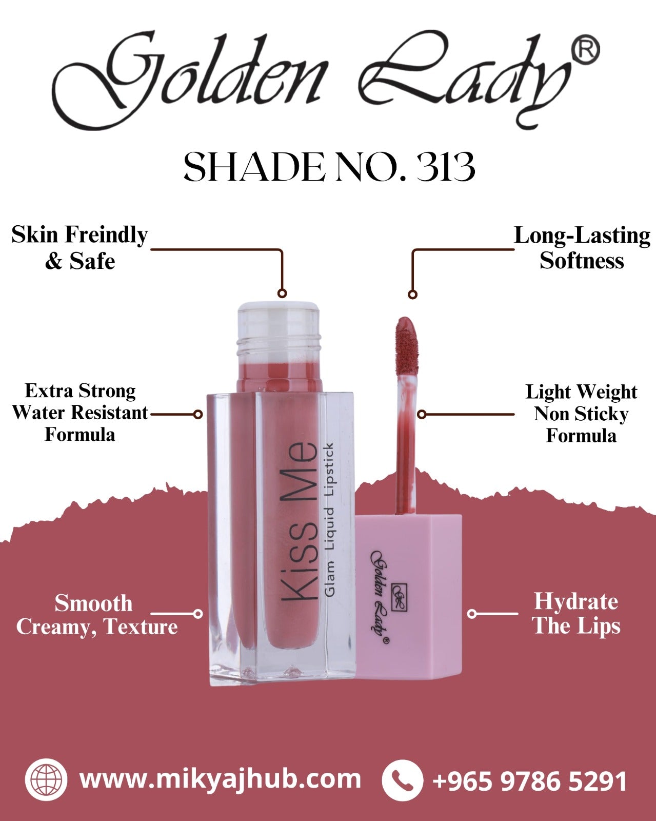 Matte Liquid Lipstick 313