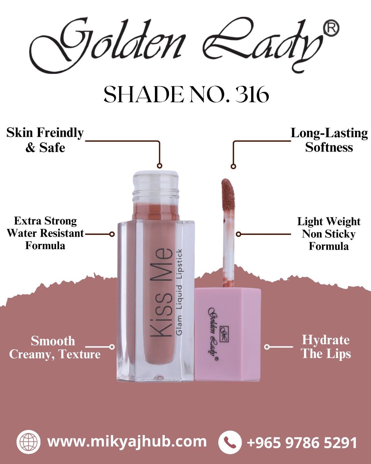 Matte Liquid Lipstick 316