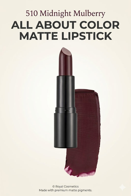 Callista Matte Lipstick 510 Midnight Mulberry