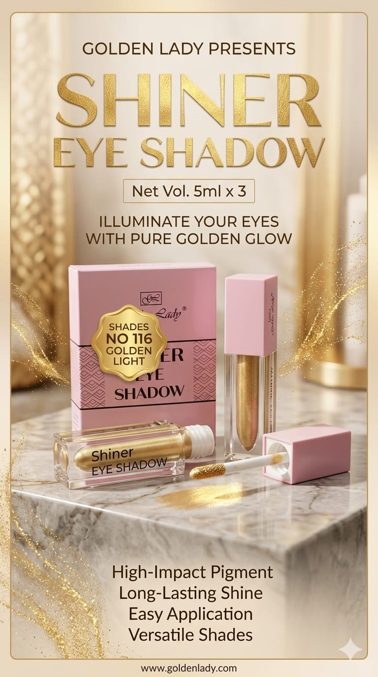 Golden Lady Eye Shiner Shadow Shade No. 116