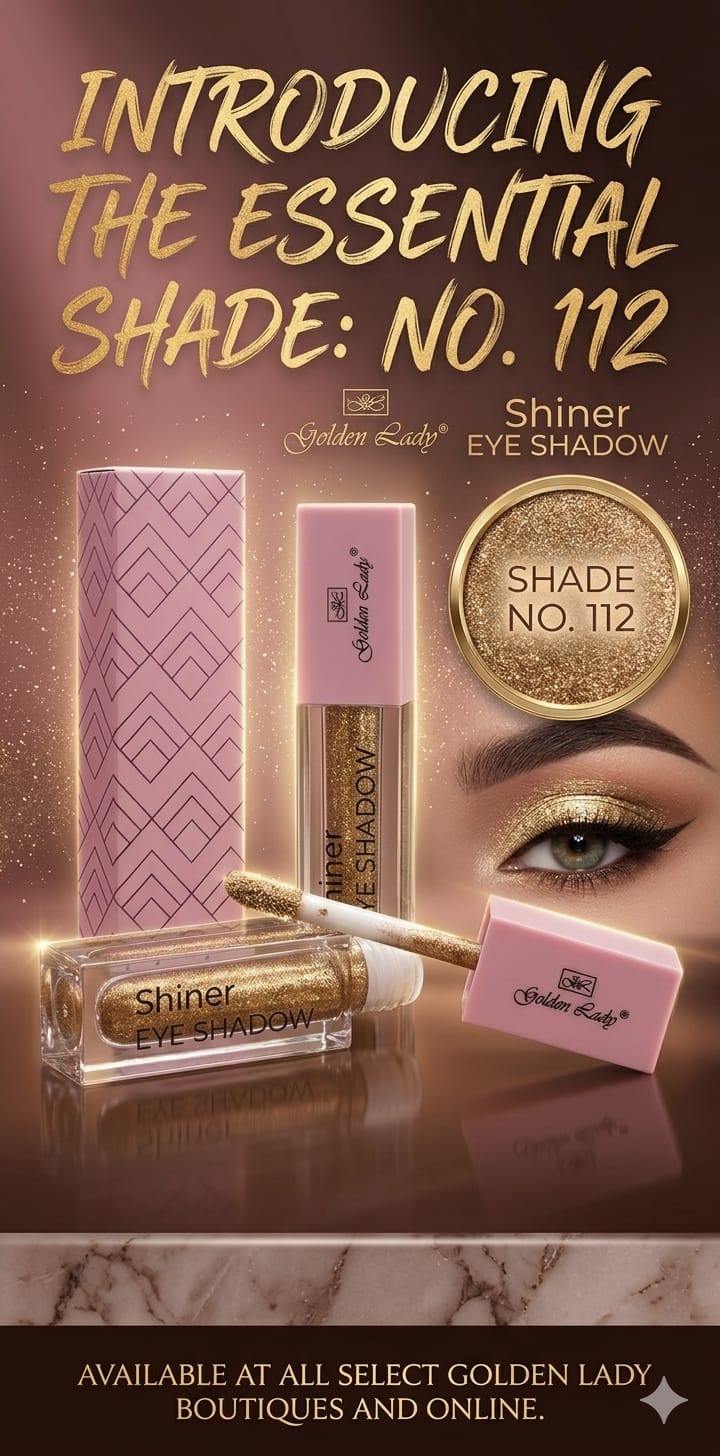 Golden Lady Eye Shiner Shadow Shade No. 112