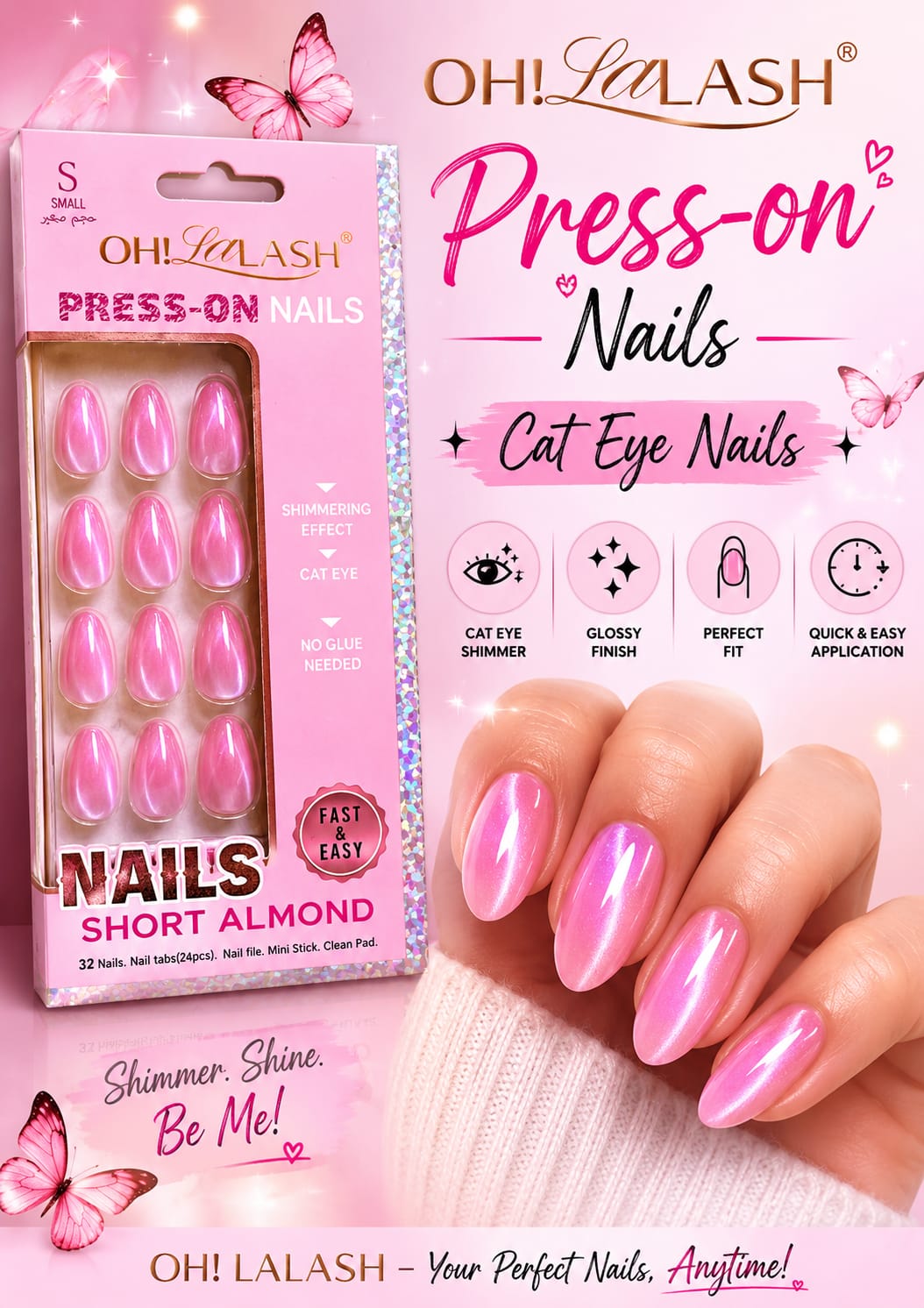 Press-on Nails Shade no.01