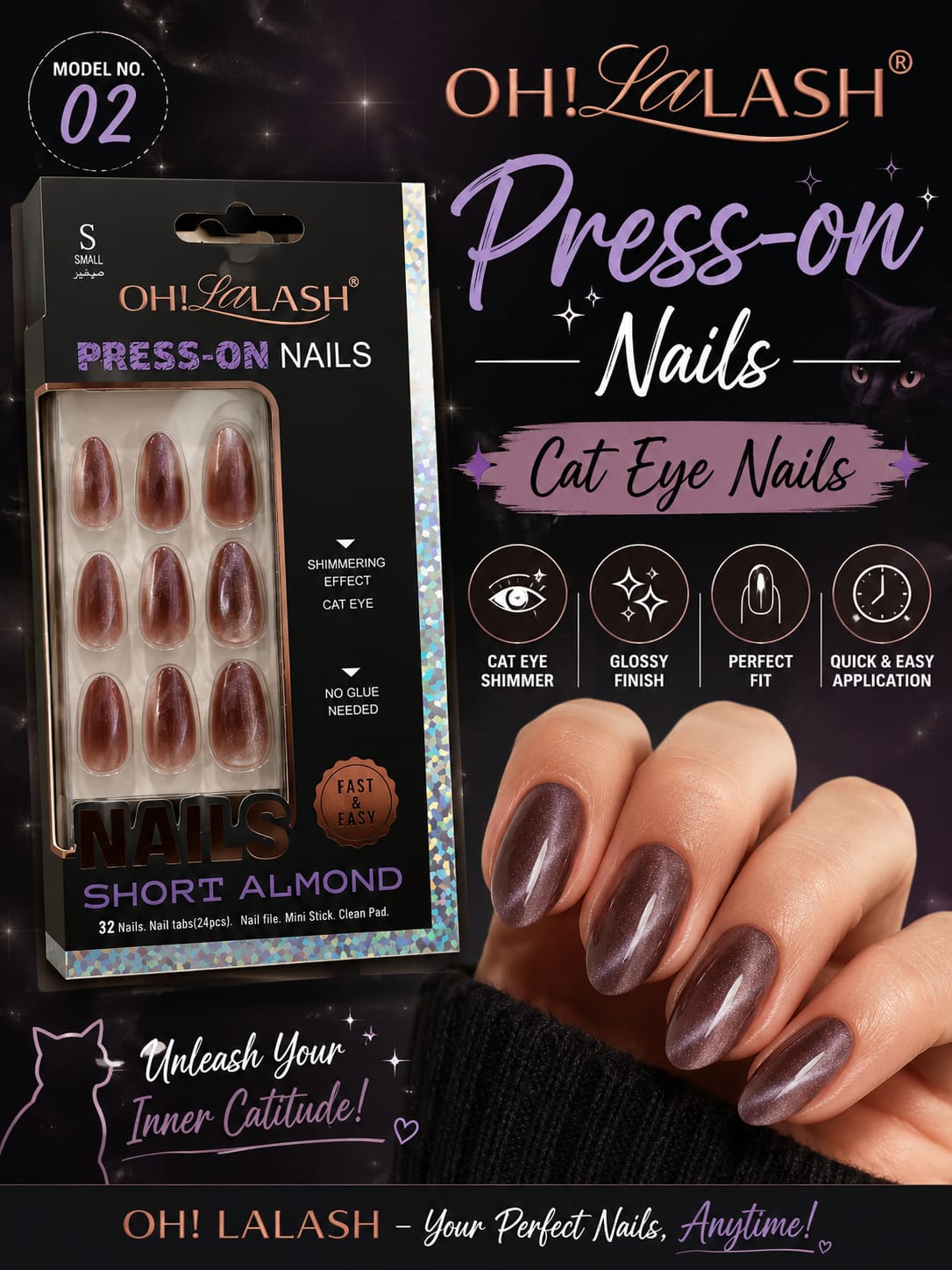 Press-on Nails Shade no.02