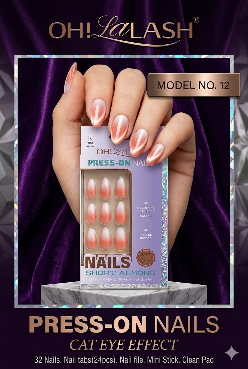 Press-on Nails Shade no.12