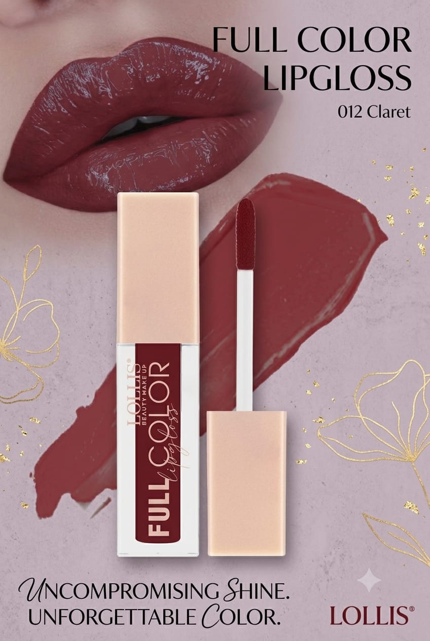 Full Color Lip Gloss - 002 Claret