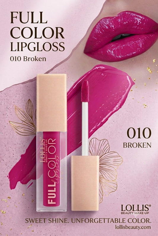 Full Color Lip Gloss - 010 Broken
