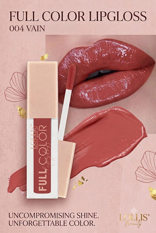 Full Color Lip Gloss - 004 Vain
