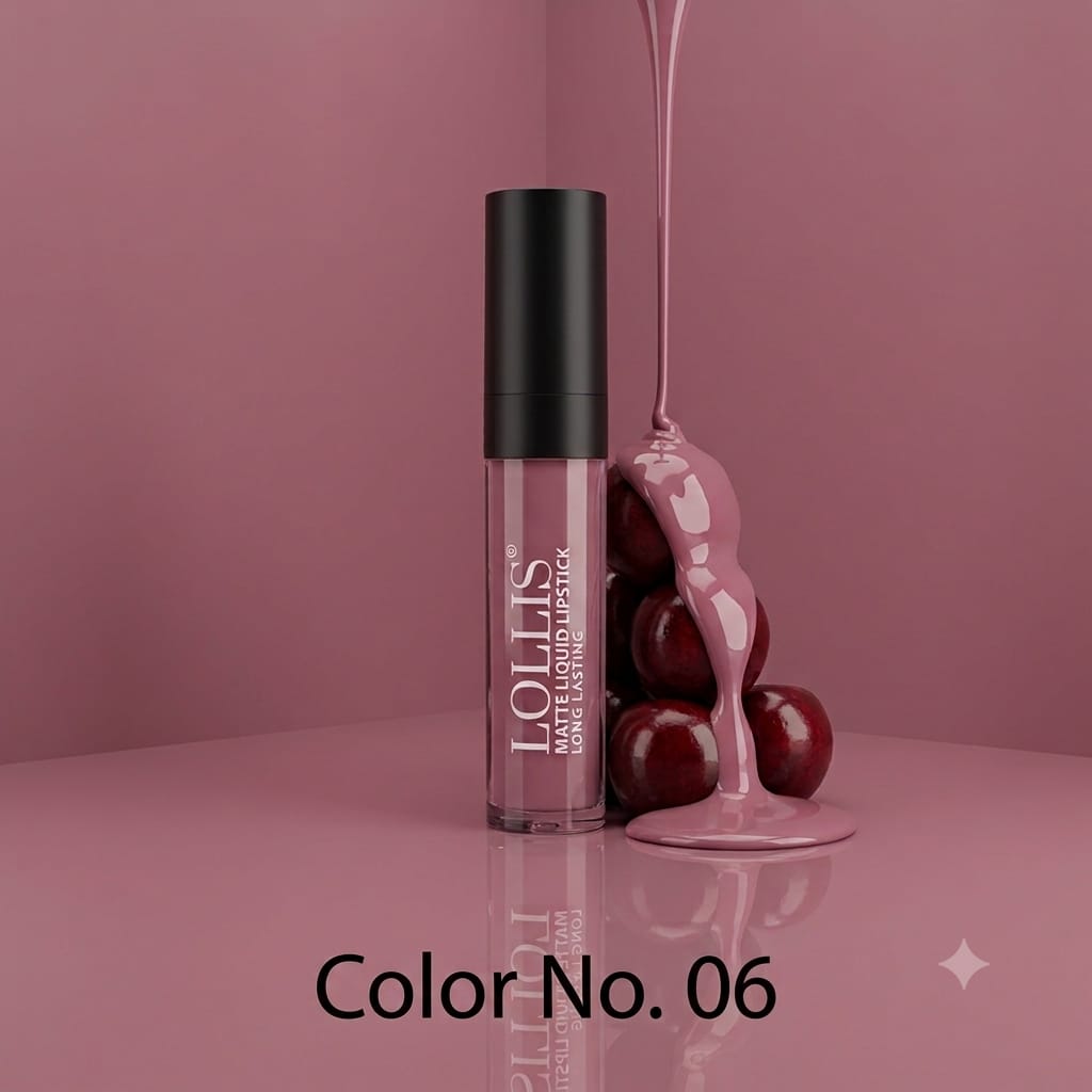 Lollis Matte Liquid Lipstick - 06
