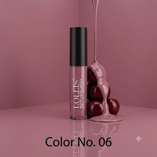 Lollis Matte Liquid Lipstick - 06