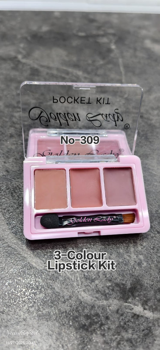 3-Color Lipstick kit 309