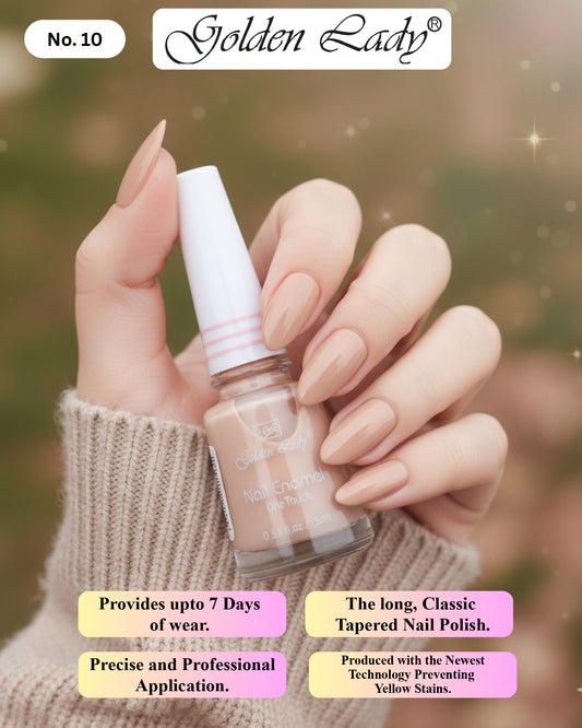 Golden Lady Nail Polish 10
