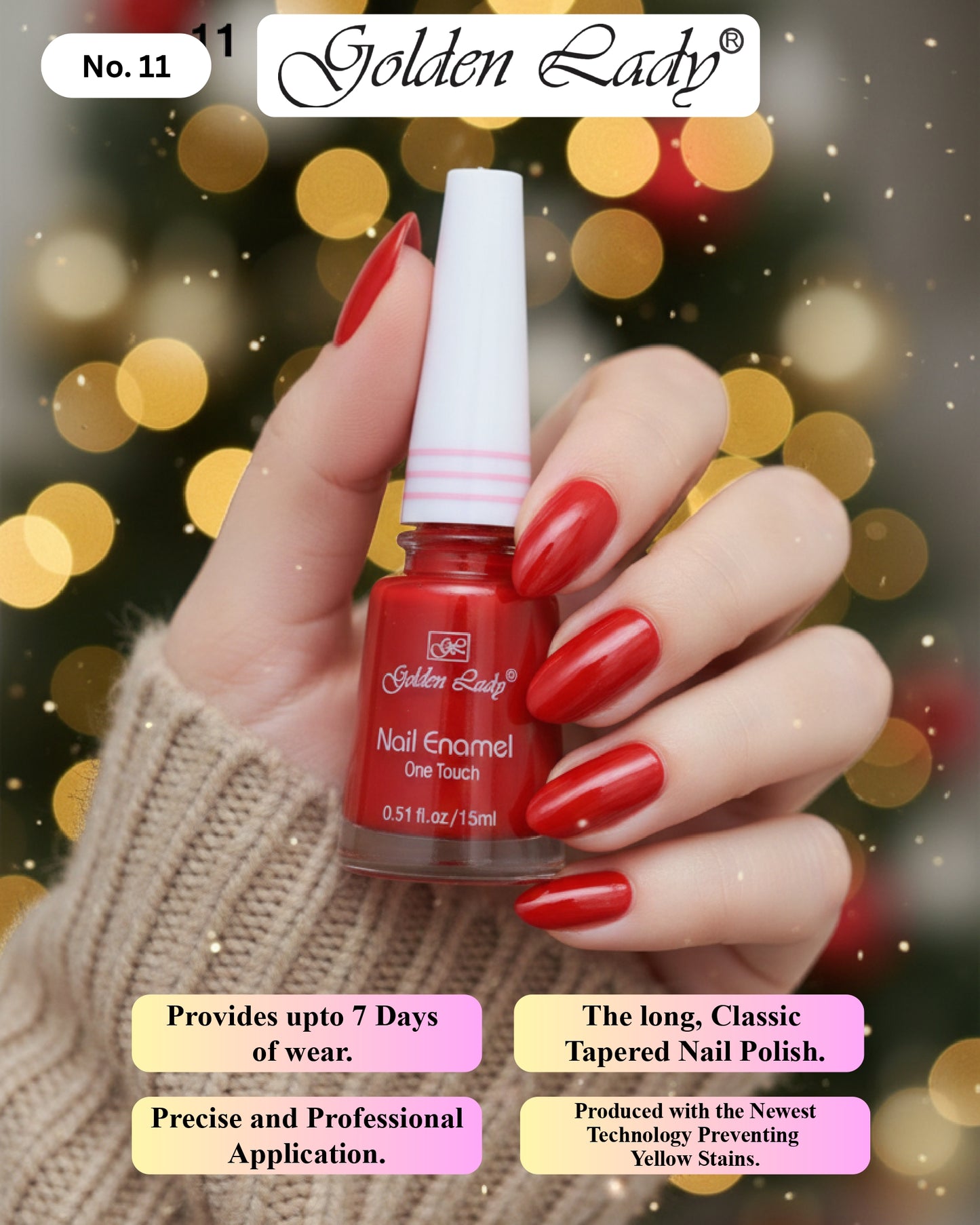 Golden Lady Nail Polish 11