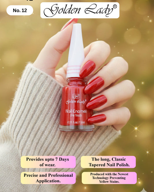 Golden Lady Nail Polish 12