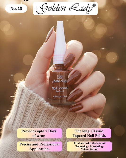 Golden Lady Nail Polish 13