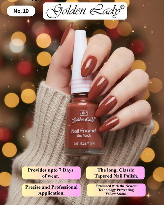 Golden Lady Nail Polish 19