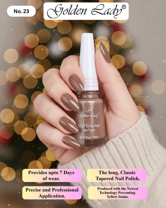Golden Lady Nail Polish 23