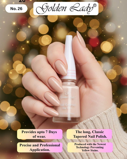 Golden Lady Nail Polish 26