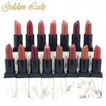 Golden Lady Square matte lipstick Sets - 15 Pcs